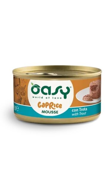 Oasy CAPRICE • Mousse con Trota 85 gr