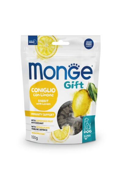 Monge Gift Dog Super “M” – Immunity Support – Coniglio con Limone – Adult