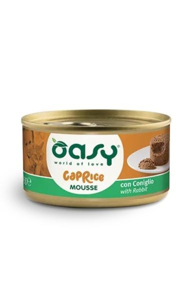 Oasy CAPRICE • Mousse con Coniglio 85 gr
