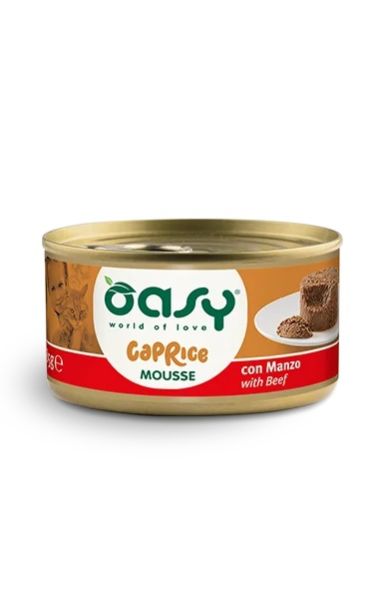 Oasy CAPRICE • Mousse con Manzo 85 gr