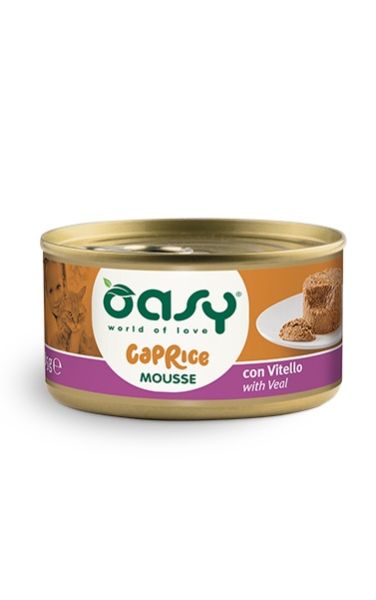 Oasy CAPRICE • Mousse con Vitello 85 gr