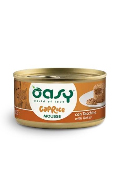 Oasy CAPRICE • Mousse con Tacchino 85 gr