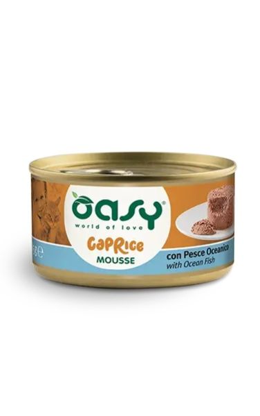 Oasy CAPRICE • Mousse con Pesce Oceanico 85 gr