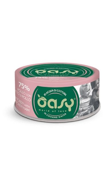 Oasy MORE LOVE • Pollo con Prosciutto di Pollo 70 gr