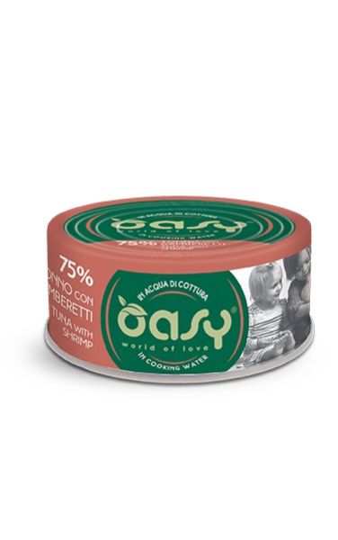 Oasy MORE LOVE • Tonno con Gamberetti 70 gr