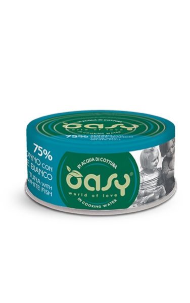 Oasy MORE LOVE • Tonno con Pesce Bianco 70 gr