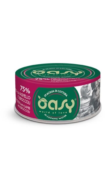 Oasy MORE LOVE • Pollo con Agnello e Broccoli 70 gr