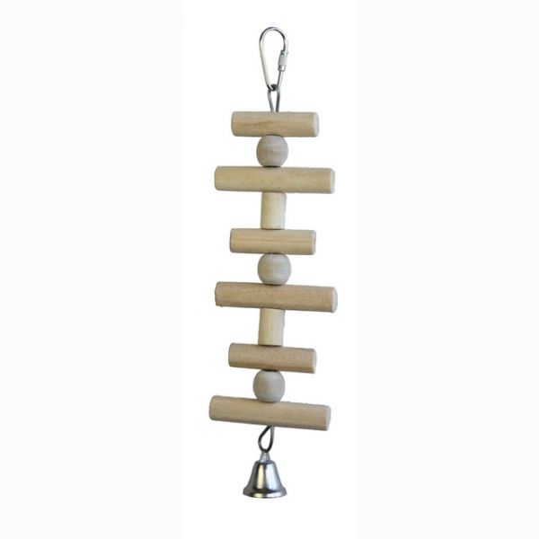 Animalin Gioco Bird in Legno con Campanella