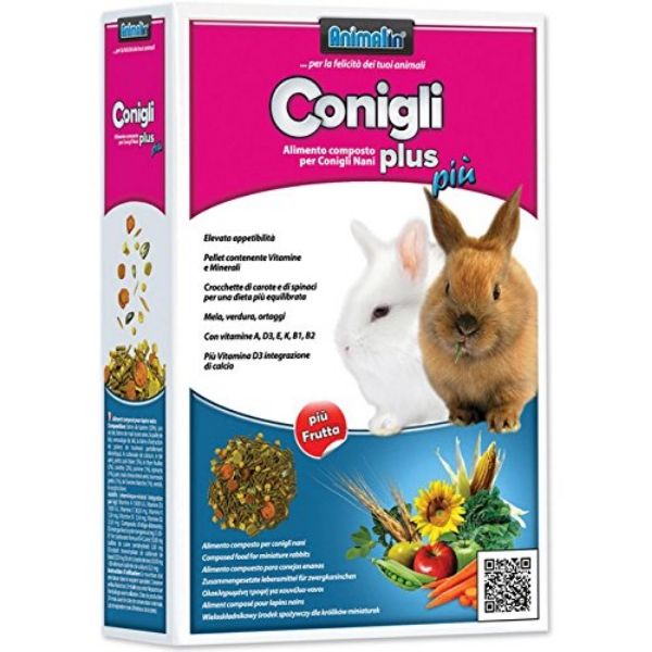 Animalin Mix Conigli Plus Più 800 g