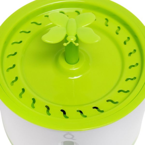 AqpetFriends Stream Fontana Per Gatti Verde Completa con Sensore di livello acqua