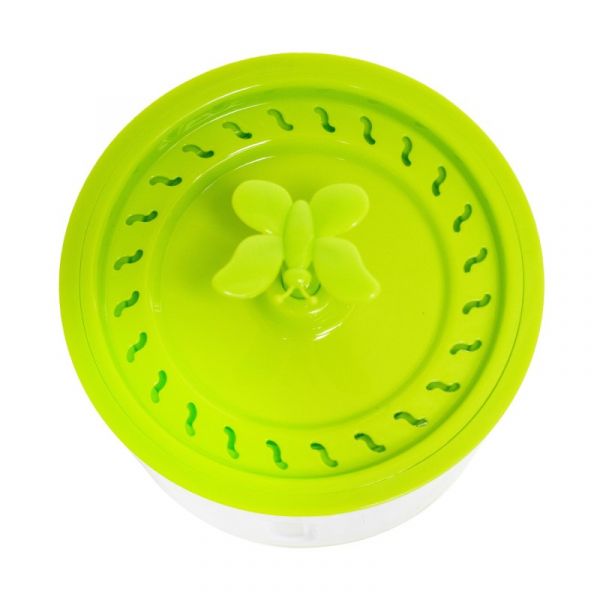 AqpetFriends Stream Fontana Per Gatti Verde Completa con Sensore di livello acqua