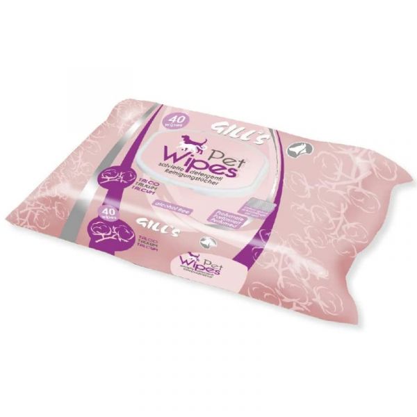 Croci Gill's Salviette Umidificate Talco
