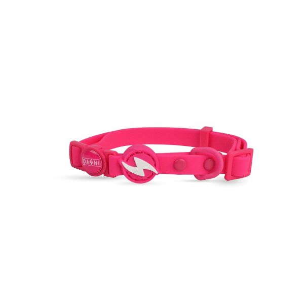 Dashi collar collari per gatto modello COLORFLEX Pink