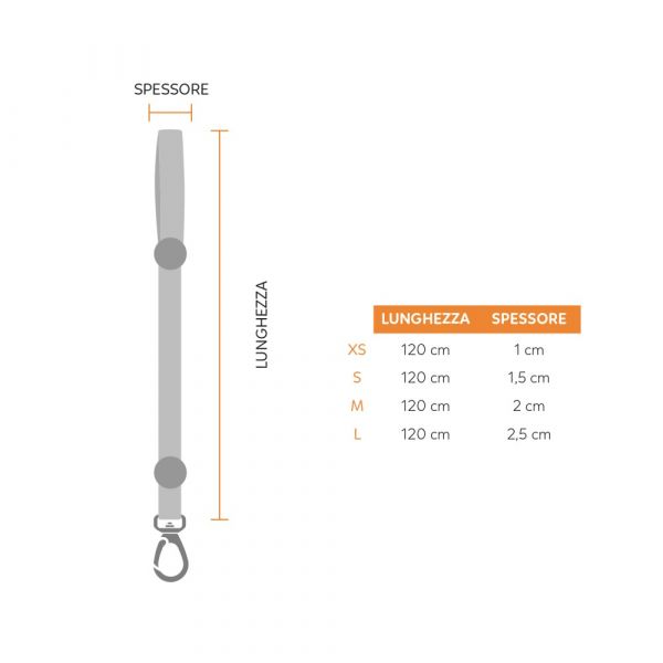 Dashi Leash Guinzagli per cane modello UNICORN small