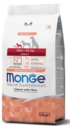 Monge  Mini Adult Salmone con Riso 7.5 kg