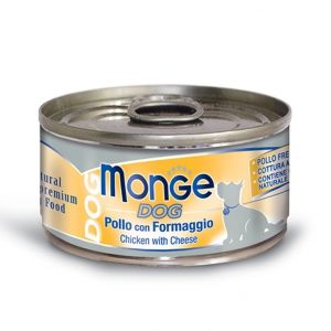 Monge DOG NATURAL Pollo con Formaggio 95 gr