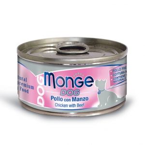 Monge DOG NATURAL Pollo con Manzo 95gr