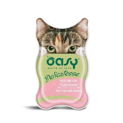 Oasy Umido Gatto Delicatesse Paté Salmone 85g