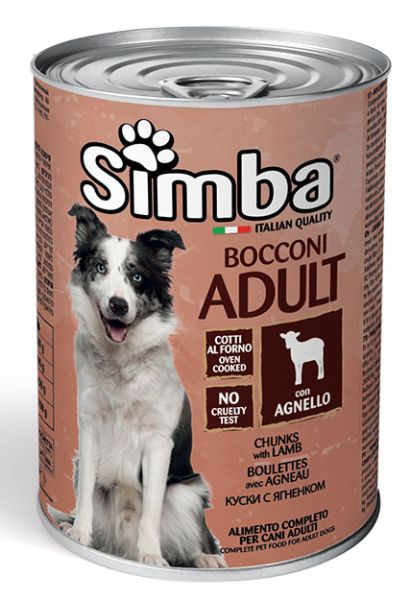 Simba Bocconi con Agnello 1230 gr