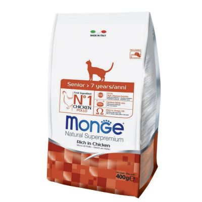 Monge  Natural superpremium gatto senior 400gr