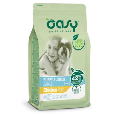 Oasy Lifestage Secco Cane Puppy & Junior Small Pollo 3kg