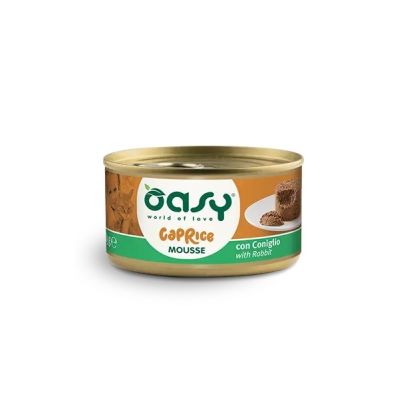 Oasy CAPRICE • Mousse con Coniglio 85 gr