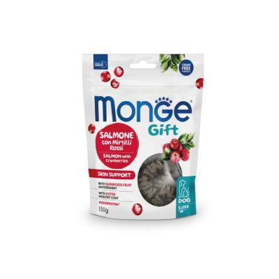 Monge Gift Dog Super “M” – Skin Support – Salmone con Mirtilli Rossi – Adult
