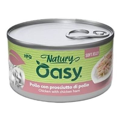 Oasy NATURY • Pollo con prosciutto di pollo 85 gr