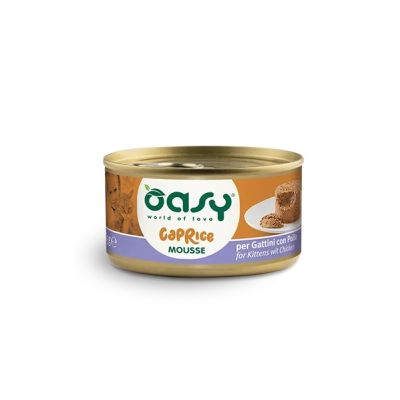 Oasy CAPRICE • Mousse per Gattini con Pollo 85 gr