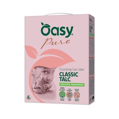 Oasy Lettiera Minerale Pure - CLASSIC TALC 6 Lt
