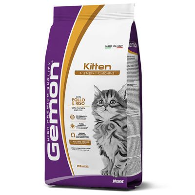 Gemon Kitten con Pollo e Riso 7 kg