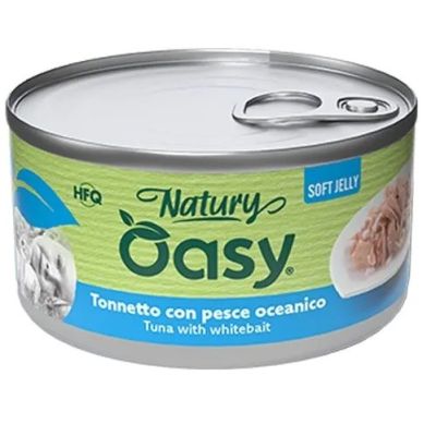 Oasy NATURY • Tonnetto con pesce oceanico 150 gr