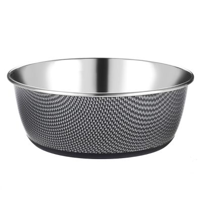 Also Ciotola Acciaio Luxury Grey Antiscivolo