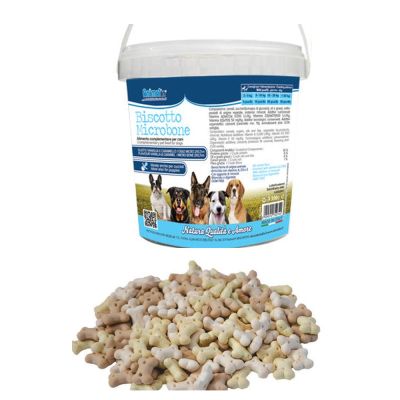 Animalin Biscotto Microbone 350 g Vaniglia e Caramello