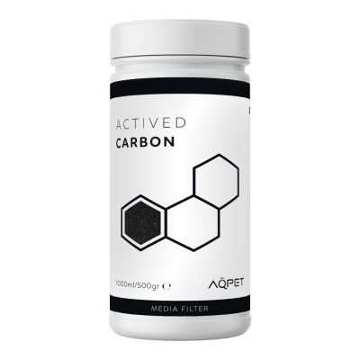 Aqpet Filter Line Actived Carbon Materiale Filtrante Per Acquari 1000 ml