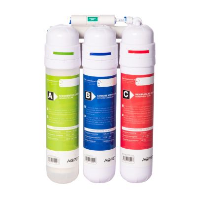 Aqpet Twist Impianto osmosi sgancio rapido 3 Stadi
