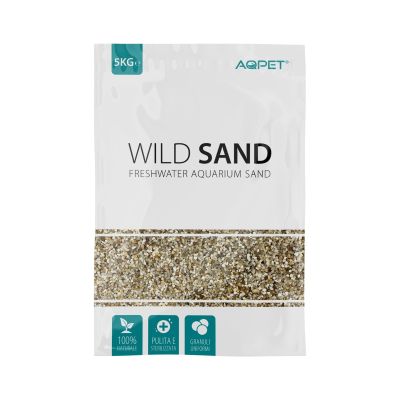 AQPet Wild Sand Natural Lagoon Sabbia Acquario 5kg
