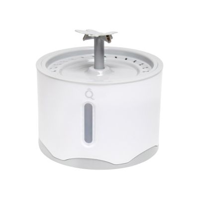 AqpetFriends Stream Fontana Grigio Per Gatti Completa con Sensore di livello acqua