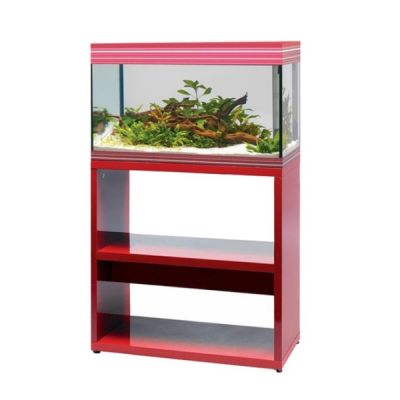 Askoll Pure Stand L Supporto Acquario-Rosso