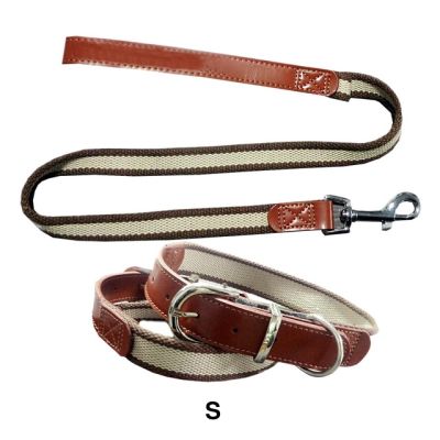 Also Parure Collare Corda e Similpelle S