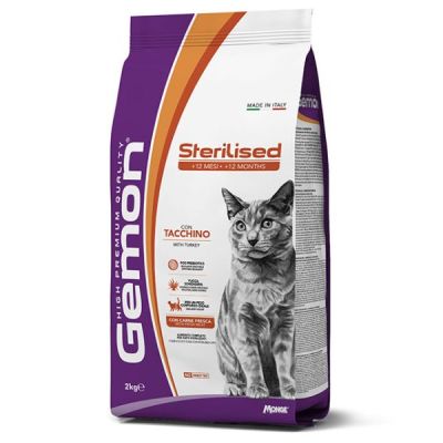 Gemon Sterilised con Tacchino 7 kg