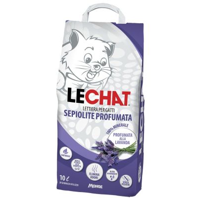 LeChat Lettiera Sepiolite Profumata 10 lt