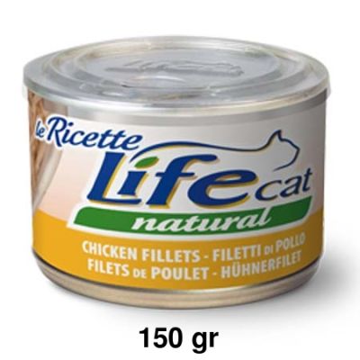 LifeCat Natural Filetti di Pollo 150gr