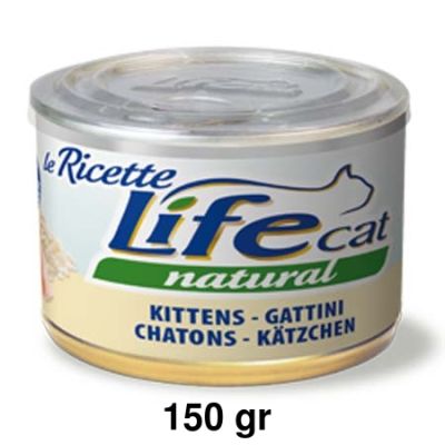 LifeCat Natural Gattini Pollo 150gr