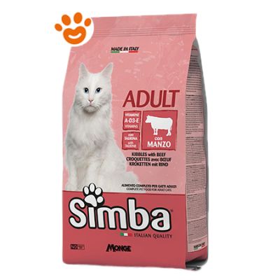 Monge Cat Simba con Manzo 20kg