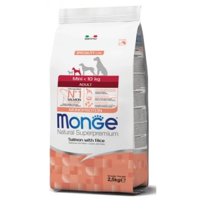 Monge  Mini Adult Salmone con Riso 7.5 kg