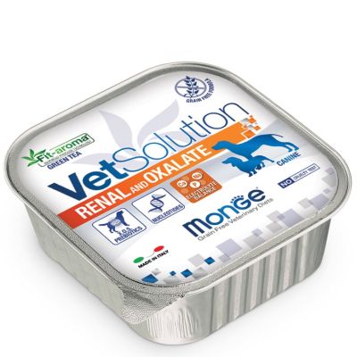 Monge VetSolution Vaschetta Cane Renal&Oxalate 150g