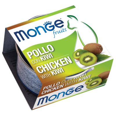 Monge Fruits Gatto Adulto Pezzetti di Pollo con Kiwi 80g