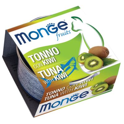 Monge Fruits Gatto Adulto Pezzetti di Tonno con Kiwi 80g