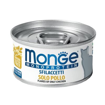 Monge Monoprotein Gatto Aduto Sfilaccetti solo Pollo